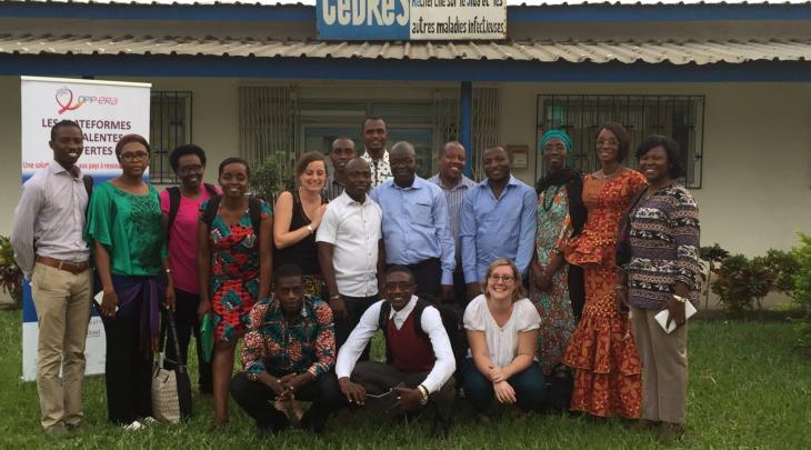 Photo de groupe OPP-ERA Côte d'Ivoire